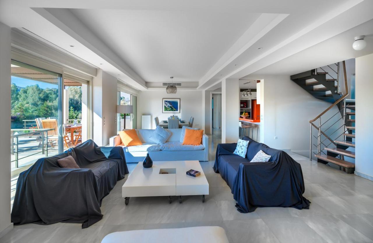 Legrena Beach Villa スーニオ エクステリア 写真